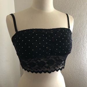 Morbid threads bralette